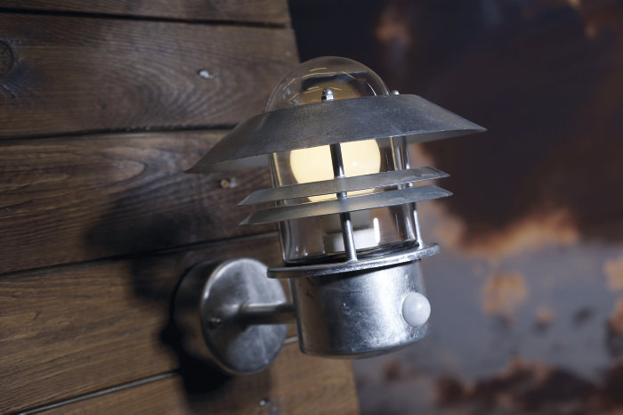 Nordlux Blokhus Up vegglampe med sensor